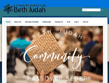 Tablet Screenshot of bethjudahmessianic.com